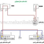 پاورپوینت مدار دنده عقب پژو ۲۰۶